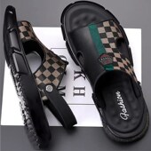 新款 46休闲沙滩鞋 特大码 夏季 男鞋 45大脚加宽凉拖鞋 47室外两穿凉鞋