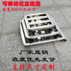 圆角万向轮底座滑轮底托带轮托盘移动底I座长方形花托花盆滚轮底