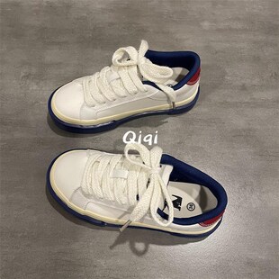 七七主人家d 帆布鞋女鞋夏季薄款透气滑板鞋韩版小白鞋女百搭鞋子