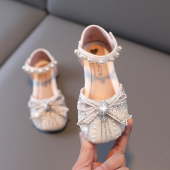 女童凉鞋 儿童水晶鞋 潮 中大童软底女宝宝公主鞋 女童跳舞鞋 夏季 新款