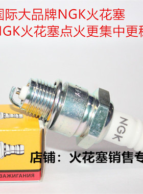 NGK摩托车二冲程火花塞对应4114 JOG DIO24 28期木兰AG50 80 E6TC