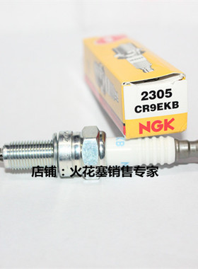 NGK大头双极火花塞CR9EKB适用于比亚乔Vespa阿普利亚摩托车