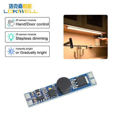 Big sensor head Hand Wave Inductive Switch for Wardrobe Door