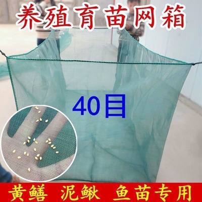 40目加厚加盖防逃养鱼网箱