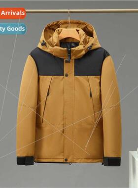 Winter new men casual Russian cotton clothing hooded cotton