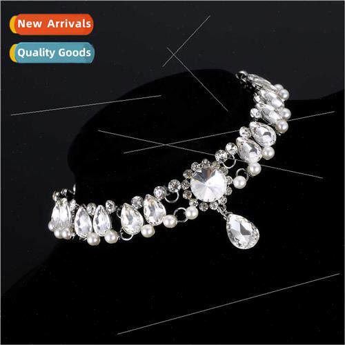 Fashion set photography pearl droplets wh diamonds boutique
