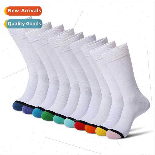 3D digal printing polyester fiber mid-calf pure polyester wh