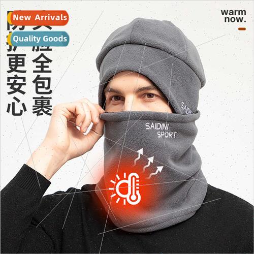 New hat front back double-sided scarf fall winter warm ear p