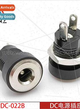 DC Power Socket DC-022B 3.5*1.3 Pin Vertical All-Copper Temp