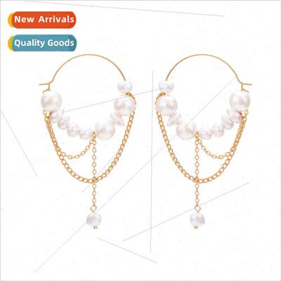 simple luxury imation pearl niche earrings personaly versati