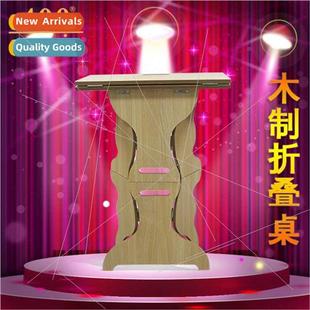 Magic Wooden Table Accessories Stage Folding