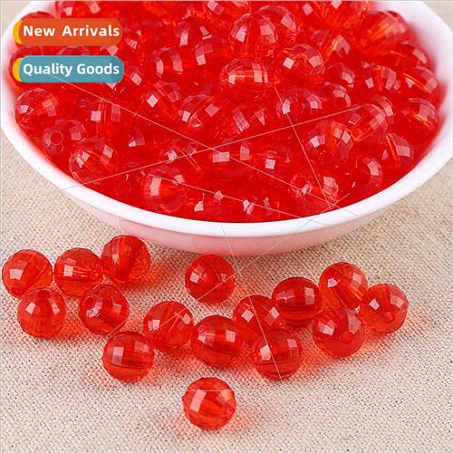 diy handmade beading accessories 6MM transparent beads acryl