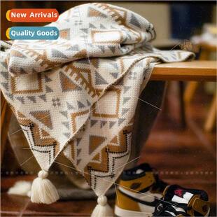 Navajo Daylight Soft Kn Bohemian Air Condioning Blanket Nap