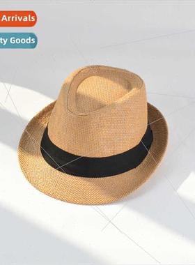 Brish summer vacation bowler hat seaside sunshade Panama jaz