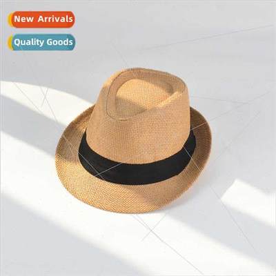 Brish summer vacation bowler hat seaside sunshade Panama jaz