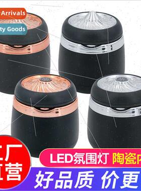 Car ashtray creative multi-function lid led light car car in