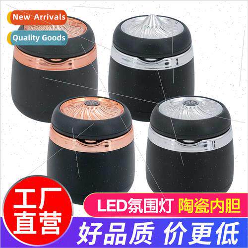 Car ashtray creative multi-function lid led light car car in