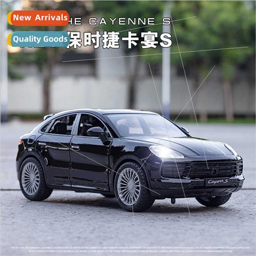 Boxed simulation 1:24 Porsche Cayenne alloy car model 6 door