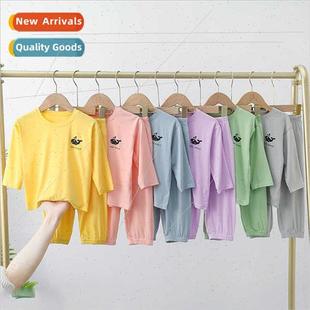 pajamas short sleeved New homewear children modal loo summer