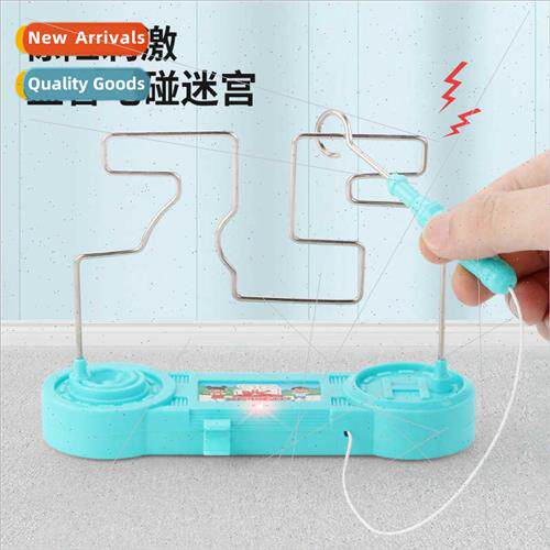 Electric touch maze fire line impact children educational co