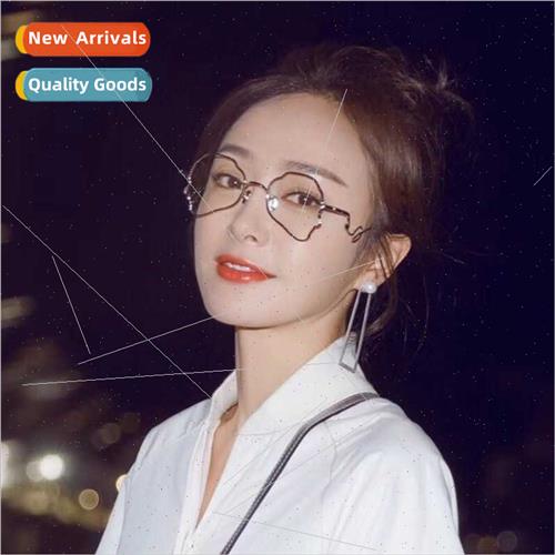 2019 Qin Lan glasses female side face sunglasses irregular r