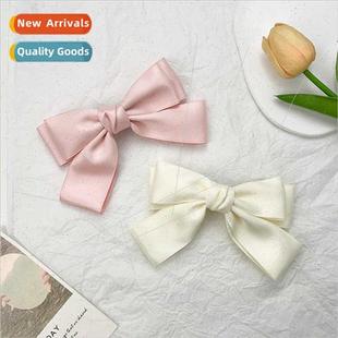 bow hair retro gentle Japanese temperament girls new clips