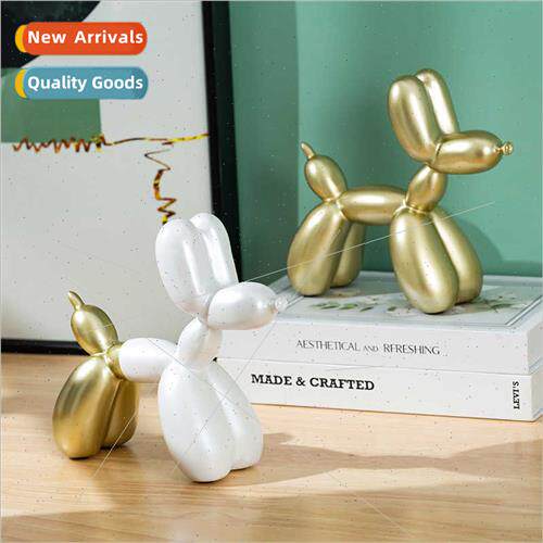 Modern balloon dog ornaments home living room TV cabinet win
