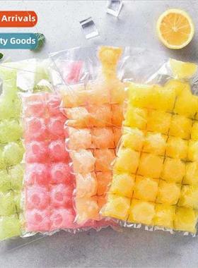 Disposable ice bag creative self-sealing plastic ice compart