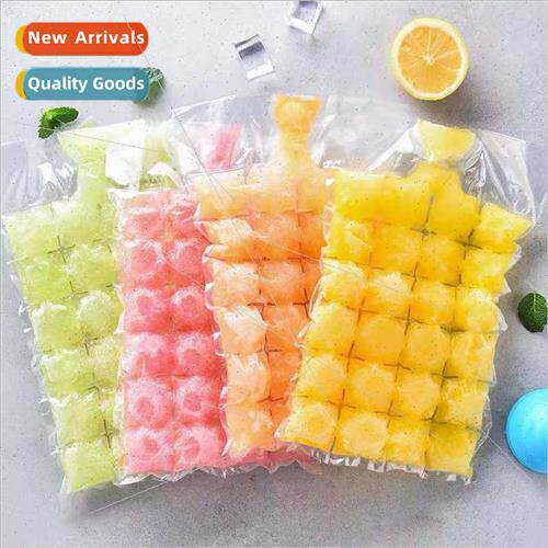Disposable ice bag creative self-sealing plastic ice compart