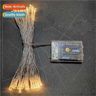 set led stall decoration batte Colorful string lights