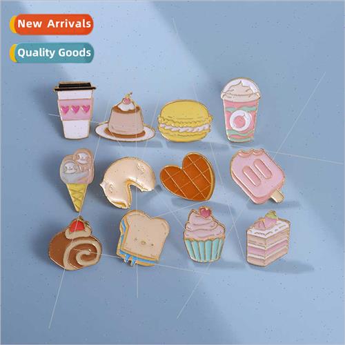 New food fru series exquise small brooch backpack jacket hun