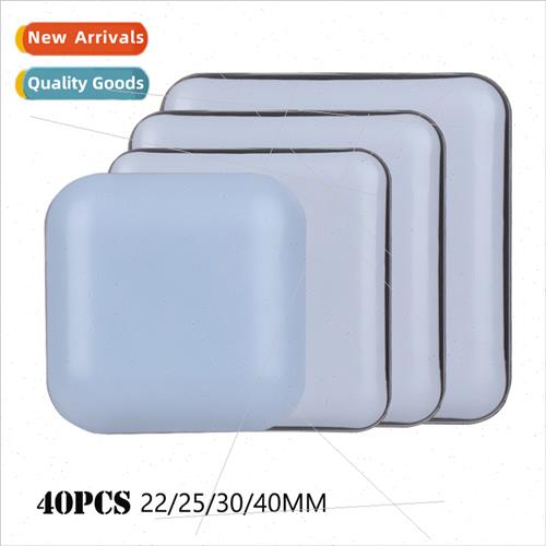 40Pcs Square Heavy Thickening Furnure Leg Slider Pads Anti