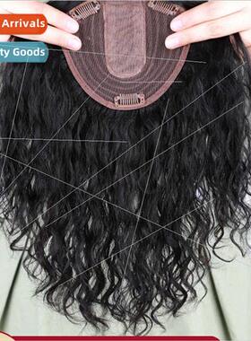 Real Hair Natural Fluffy Hair Volume Increase Hair Replaceme