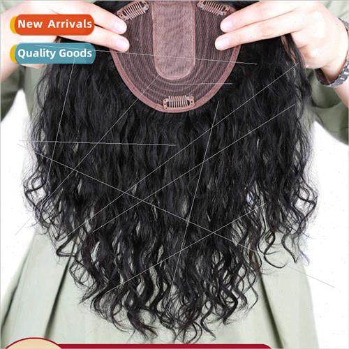 Real Hair Natural Fluffy Hair Volume Increase Hair Replaceme
