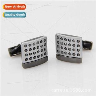 Designer Rolled Beads Men Cuff Cufflinks Studs Jewelry