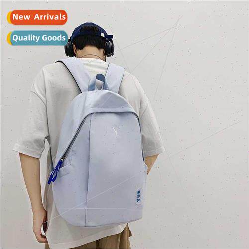 new ins shoulder bag male college wind colorful student back