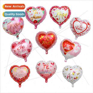 Heart inch Wedding Aluminum Film Shape Balloons