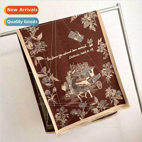 Scarf female winter ethnic air-condioning room shawl outwear