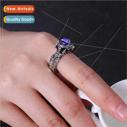 Death Eye Ring Multi-color Europe Creative Retro Rings Open