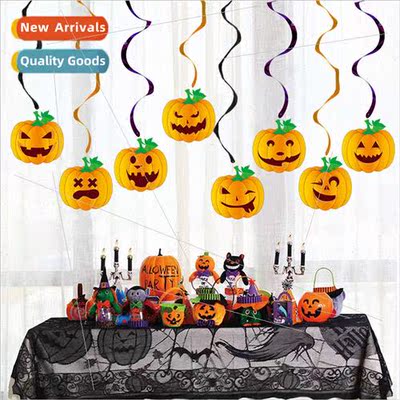 Halloween decoration spiral pendant vampire skeleton creativ