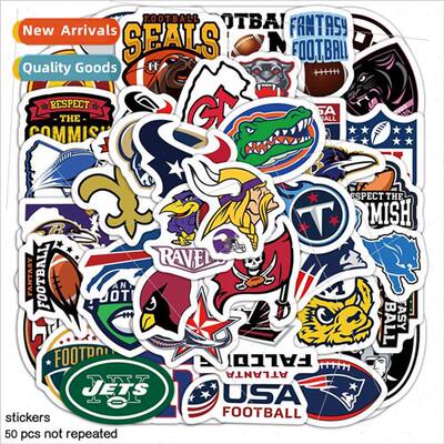 50 pcs of English American football world league graffi stic