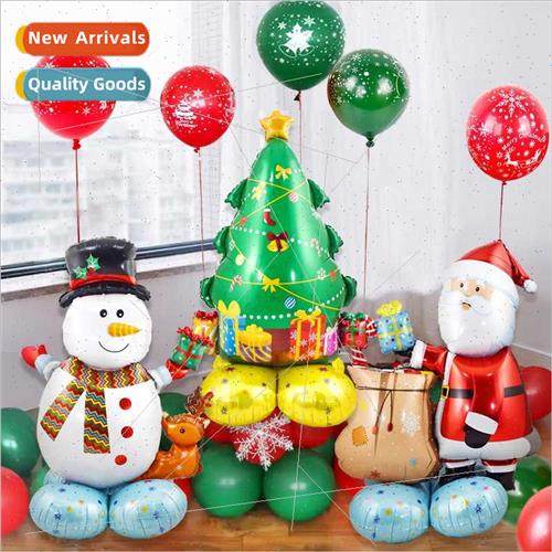 Christmas Day Party Decoration Balloon Set Scene Atmosphere