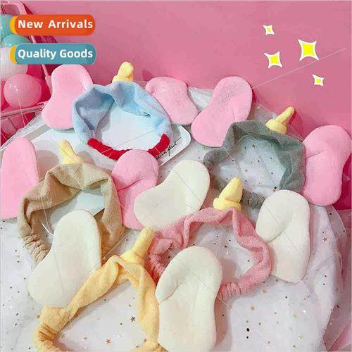 Korea elephant ears hair band cute dumbo face wash hair band