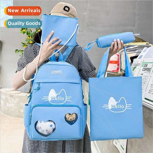 new schoolbag Korean fashion cartoon primary secondary schoo