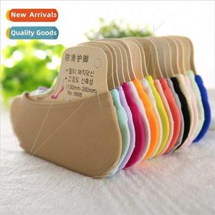 Socks Women Velvet Invisible Summer Boat Candy