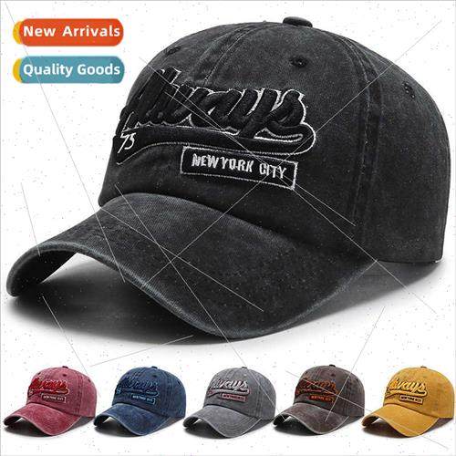 Duck tongue cap men women sports washed cowboy casual baseba