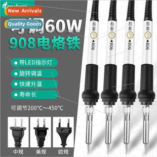 Temperature set elec iron soldering 908 regulating 60W