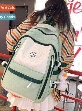 Colorblocking water drop shoulder bag new Japan work junior