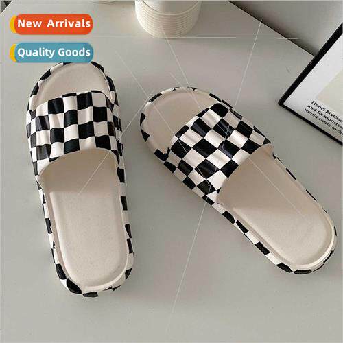 Female summer ins fashion home slippers lightweight eva flat