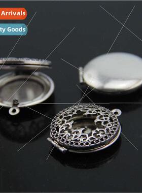 Magic box pendant DIY jewelry accessories hollowed out petun
